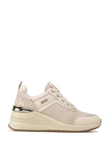 Baskets pour femme Liu Jo beige chaussures tendance mode Ba3043px337 confortables légères