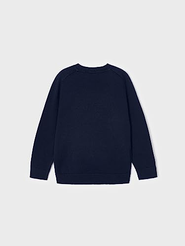 Mayoral Basic Crew Neck Jumper for Boys Navy2