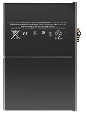 Batterie générique A1484 compatible avec iPad 5, 6, 7, 8, 9, 5, 6, 7, 8, 9, 8, 9, génération, A1822, A1823, A1893, A1954, A2197, A2198, A2199, A2200, A2428, A244. 29 A2 9 44444 44A2602 A2603 A2604