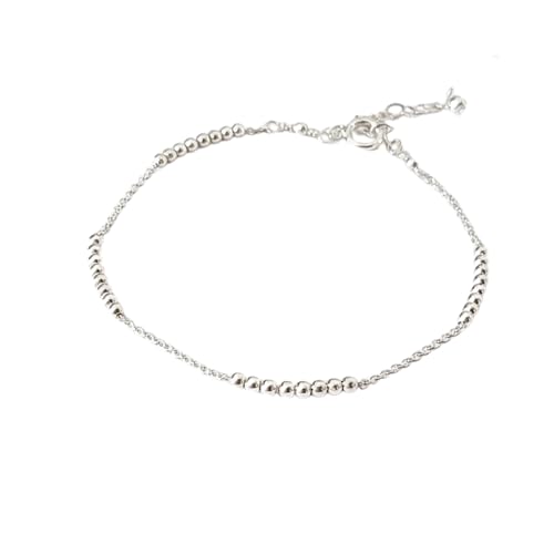 Bracelet étanche en argent pour femme bijoux de main pour la plage et le quotidien