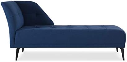 Sandy Wilson Home Bexley Chaise, Dark Sapphire Blue
