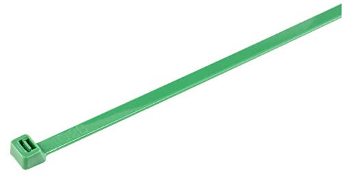 Gocableties Heavy Duty Long Green Cable Ties, 300mm x 7.6mm, Pack of 100, 12" Premium Nylon Zip Ties, Plastic Tie Wraps - Image 3