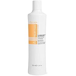 Fanola Restructuring Hair Conditioner for Women & Men - Hydrating Conditioner for Dry Hair with Argan & Linseed Oil - Repairing, Nourishing, Anti-Frizz Formula for Damaged Strands (11.83 Fl oz)