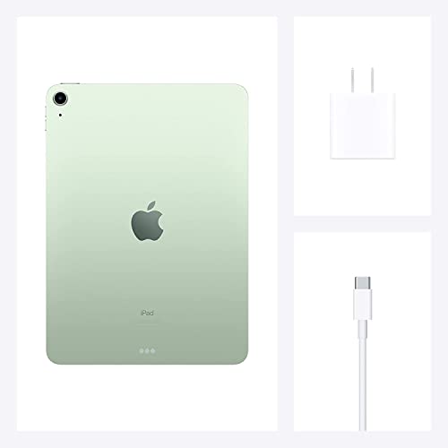 Image of Apple 2020 iPad Air 10.9-inch, Wi-Fi + Cellular, 256GB - Green (Renewed Premium)