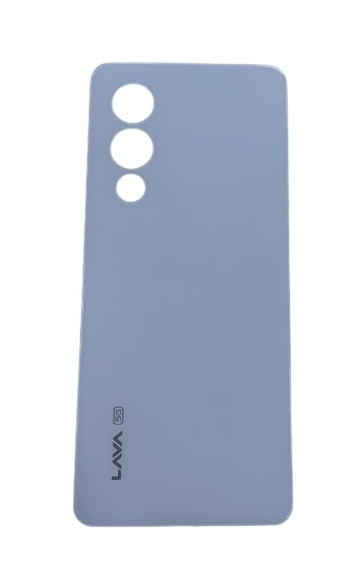 Image of INCREDIBLEINDIA Back Glass Panel Body Panel Back Door Panel Compatible with Lava Storm 5G : (Purple)