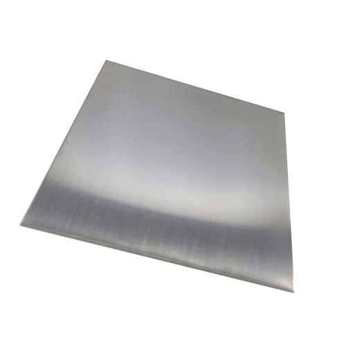 Thalawirefix Chapa cuadrada de acero inoxidable 304, placa plana pulida de metal cepillado, 100 mm x 100 mm, 150 mm x 150 mm, 200 mm x 200 mm Panel(3x150x150mm)