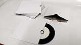 CD CARTON SLEEVES - POCHETTES CARTONNÉES POUR CD AVEC DÉCOUPE EN DEMI CERCLE POUR MEILLEUR SAISIE DU MEDIA