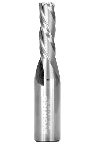 Image of YONICO Downcut Router Bits Spiral 3 Flute Solid Carbide CNC End Mill 5 /16-Inch Dia. 1 /2-Inch Shank 32339-SC
