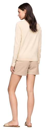 Image of TOMMY HILFIGER Women's Solid Cardigan Sweater with Regular Buttons Collection 2025