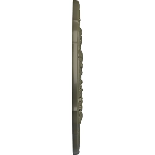 Image of Ekena Millwork CM22CNPTF 22-1 /2 x 1-1 /2 Cornelia Ceiling Medallion, Painted Turtle