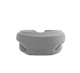 Qwnccet Soft Foam Cervical Collar, Neck Brace - Gray Medium Size Fits Neck Height 3.0-3.3 Inch Neck Circumference 12.6-15.8 Inch