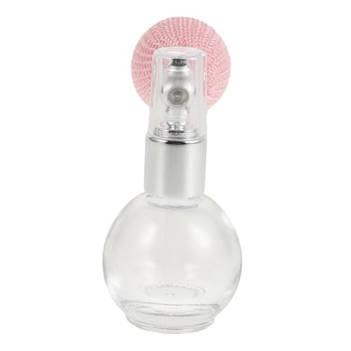 Beaupretty Botella pulverizadora de polvo para cuerpo con purpurina vacía, rellenable, dispensador de polvo brillante para viaje