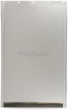 PetSafe Dog and Cat Door Replacement Flap - Large - 10 1/8 in x 16 7/8 in - SKU# PAC11-11039,Brown