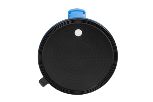 Högert Technik Akku-Vakuumsauger, 200 mm, 150 kg Tragkraft, LCD-Display, automatische Vakuumkontrolle, Li-Ion 3,6V 2.0Ah, USB-C-Ladung, ergonomisch