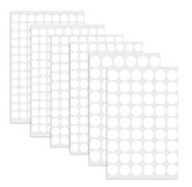 500 Uds Cubiertas De Tornillos De Plástico Tapas Decorativas Tapas Protectoras De Rosca De Tornillo Tapas De Tornillos Autorroscantes Para Muebles Y Gabinetes Relleno De Orificios