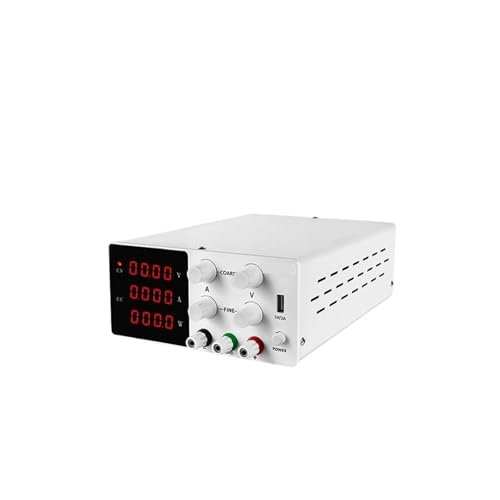 プログラマブルDC電源 DC 電源調整可能なスイッチング電源 SPS-W3010 DC 安定化電源 24V10A メンテナンス電源(SPS-W3010 White)