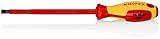 Acero al cromo vanadio KNIPEX Destornilladores para tornillos planos aislado 1000V (295 mm) 98 20 80