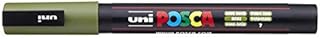 Uni Posca Marker PC-3M Paint Glass Pen Fine Bullet Tip 0.9-1.3mm KHAKI GREEN