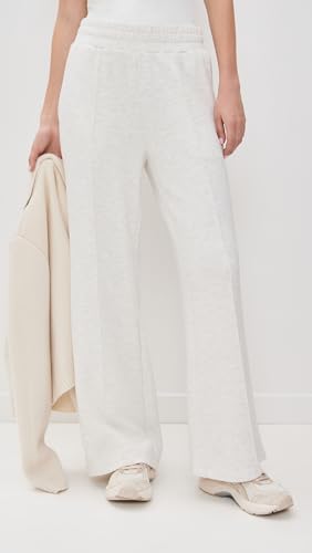 Varley Women's The Wide Leg Pants 30", Ivory Marl, Off White, XL2
