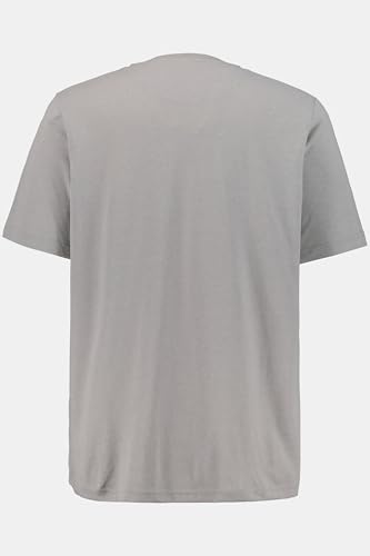 Jp 1880 Henleys, Confezione Da 2 Maglietta 1/2, Grigio Melange, Xxxxxxl Uomo - 4