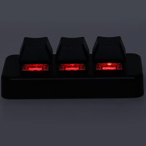 Teclado Mecánico Gaming Yoidesu Mini 3 Teclas Bluetooth miniatura 5