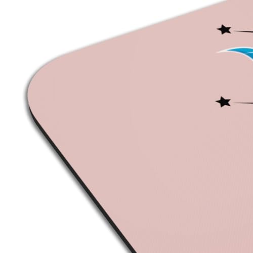 Set de table rose astrologie Taureau caoutchouc imperméable grand format - 4