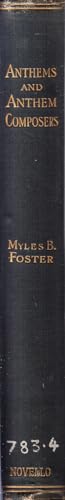 Anthems And Anthem Composers B001O1XFN8 Book Cover