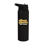 Almost Heaven West Virginia Retro look Stainless Steel Insulated Water Bottle