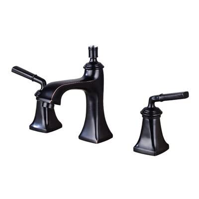 Grifos lavabo tres orificios negros para reformas de baños rústicos