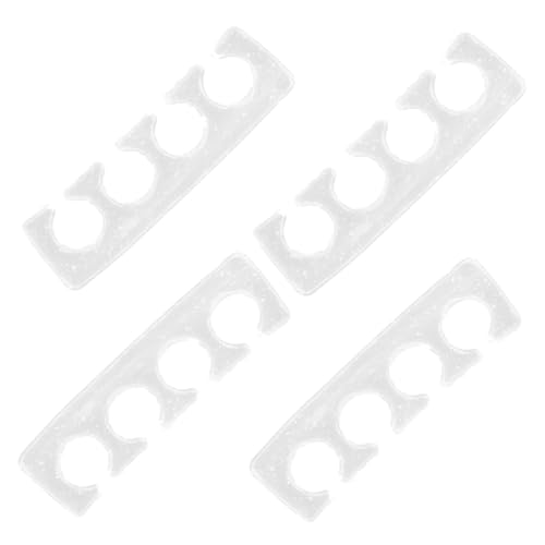 Ipetboom Silicone Toe Separators for Women Men 2 Pairs Nail Toe Dividers for Manicure