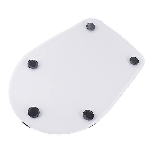Kaeltsyn Alfombrilla deslizante para batidora de pie de acrílico transparente para 4.5-5QT 5K45SS 5KSM175PS 5KSM125 piezas de repuesto para electrodomésticos de cocina
