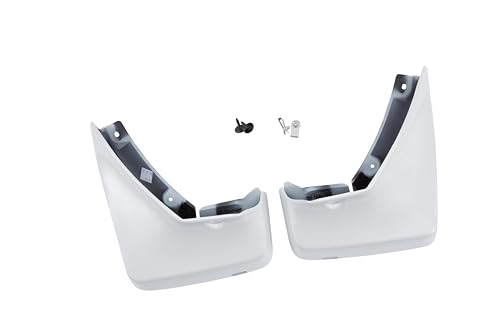 Image of GM Accessories 23264381 Rear Splash Guards in Crystal White Tricoat