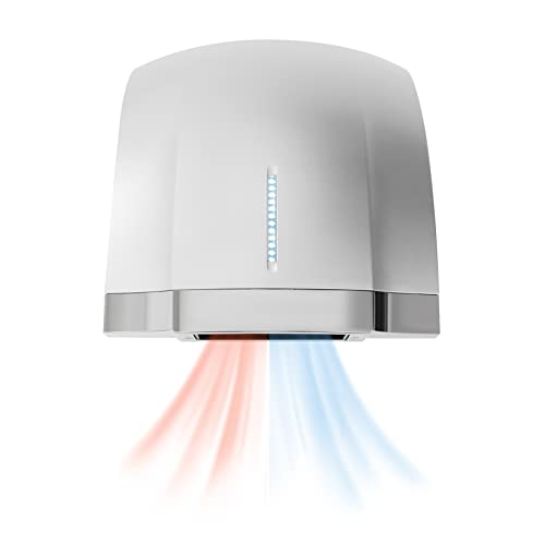 Pxolerig 1800w Hand Dryer, Automatic Electric Hand Dryer for Home Bathroom Commercial, Dual Installation Method, Low Noise, Easy to Install