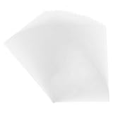 QUARKZMAN Buntes A4 Pergamentpapier 20 Blatt Weiße Transparenz 11.7 x 8.2 Druckbares Pergamentpapier Durchsichtige Pergamentblätter Für Druck Von Hochzeitseinladungen