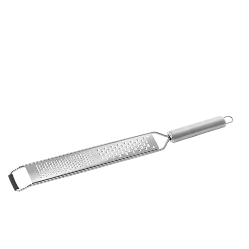 Mimo Style Ralador Zester 2 Faces em Inox. Prático para Ralar Queijo, Casca de Limão, Gengibre, Coco