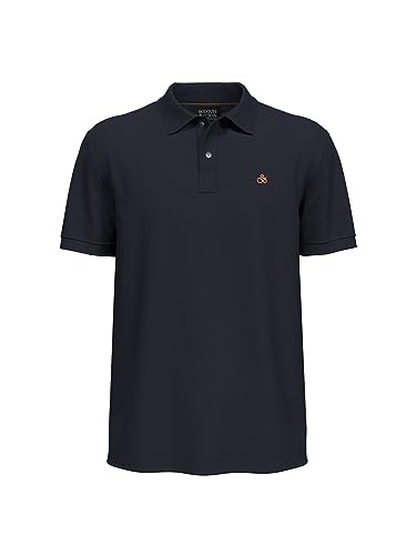 Scotch & Soda Logo Polo Shirt, Camisa, Hombre, Night 0002, XL