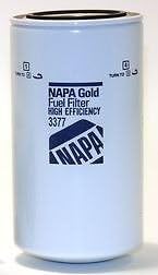 NAPA FILTERS 3377 3/4IN ID, 3-3/4IN OD, FUEL FILTER, 6-1/2IN LENGTH