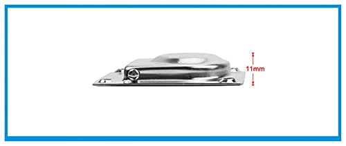 Ferragens para Iates Marítimos Satinless Steel 304 ANTI-RATTLE Flush Lift Ring Deck Hatch Pull Handl