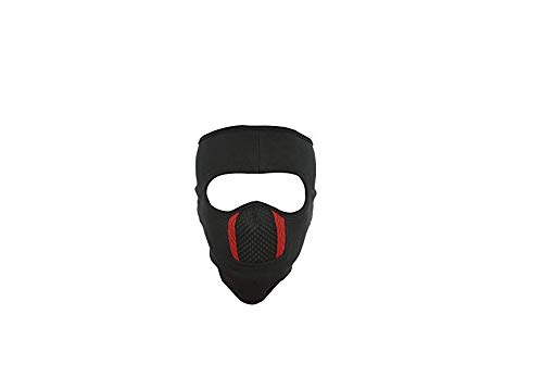 H-Store facemask balaclava 2Pc Ninja Black Red Black Face Mask HS03