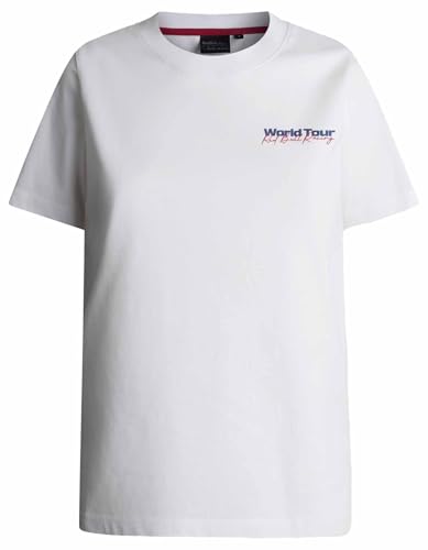 T-Shirt Femme Pepe Jeans W World Tour : top manches courtes col rond en coton