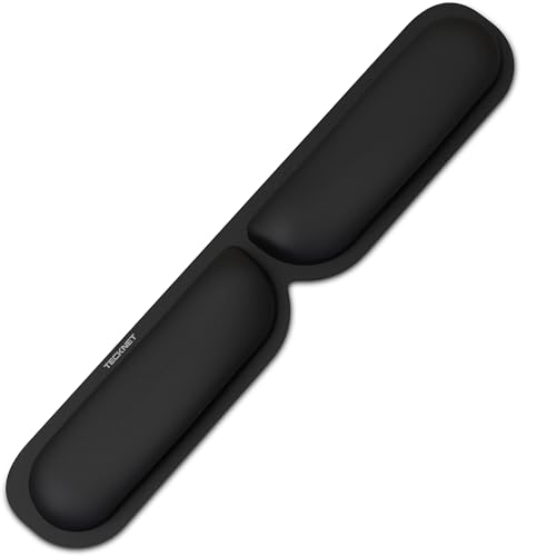 TECKNET Wrist Rest Keyboard and Mouse Set, Non-Slip Ergonomic Keyboard Wrist Support, Mouse Mat Wrist Supports with Comfortable Memory Foam for Gaming, Office, Laptop, Computer (Blue) - Cosy Home Interiors TECKNET Wrist Rest Keyboard and Mouse Set, Non-Slip Ergonomic Keyboard Wrist Support, Mouse Mat Wrist Supports with Comfortable Memory Foam for Gaming, Office, Laptop, Computer (Blue)