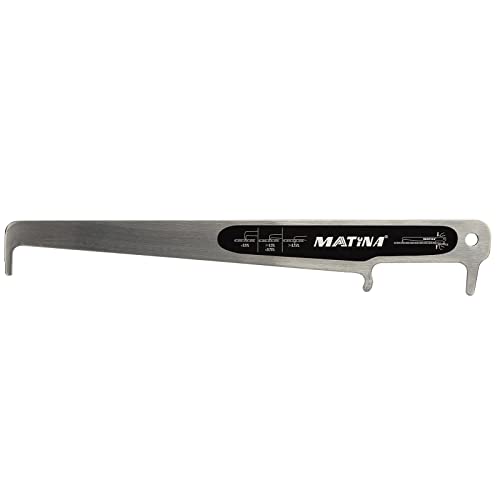 MATINA Bike Chain Checker Tool, CC-4 Bike Chain Wear Gauge, Bicycle Chain Checker Measuring Tool