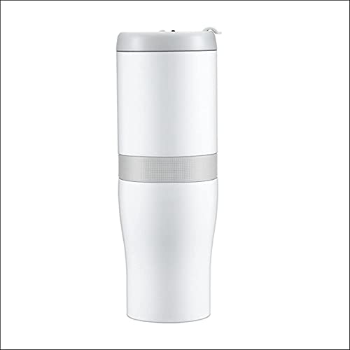 GEETAC Cafetera semiautomática Máquina de café Molienda Taza integrada hecha a mano Viaje para el hogar Pequeño café con…