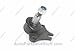 Mevotech MK9913 Suspension Ball Joint