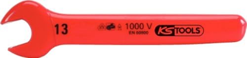 KS TOOLS Clé à fourche plate isolée, Ø10 mm 117.1510
