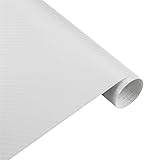 Rollo de lámina de vinilo de fibra de carbono 4D de 152 cm x 200 cm para rotulación de automóviles, vinilo para capó y techo, accesorios para coches (DIY).