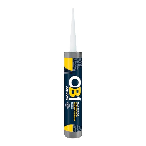 OB1 Clear Multi-Surface Construction Sealant & Adhesive - Hybrid Technology -...
