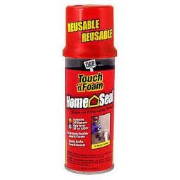 12-Pack of 12 oz Dap 12412 Touch ’N Foam HomeSeal Minimum Expanding Sealant