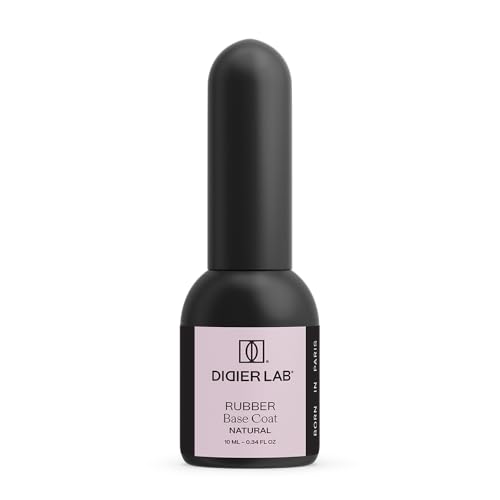 Didier Lab - Premium Base Rubber para unhas natural - UV LED esmalte semipermanente nuvem - base Coat vernizes gel - Rubber Base gel unhas - Pinta-unhas permanentes para candeeiro - 10 ml
