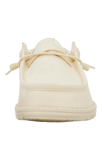 Image of HEYDUDE Men's Wally Stretch Canvas Loafers | Lightweight Slip On Shoes | Casual Walking, Travel & Everyday Style